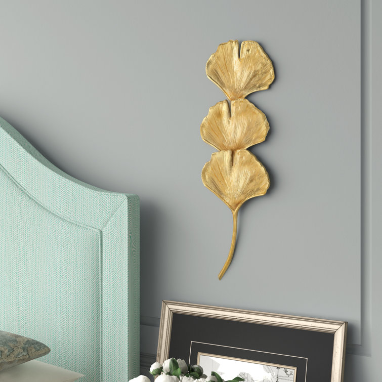 Ginkgo wall sconce top